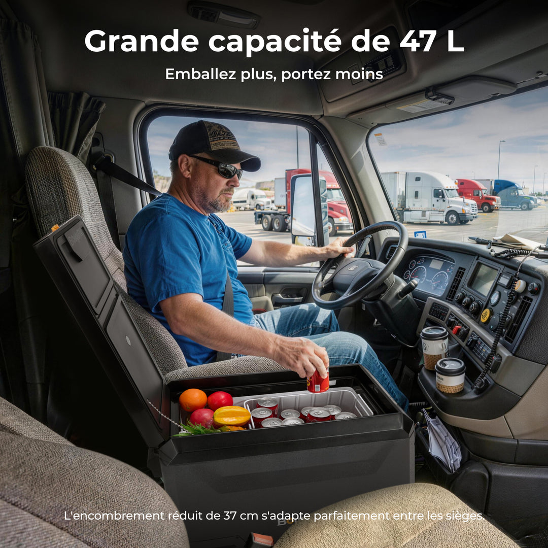 BougeRV Nouveau ASPEN 47 L réfrigérateur portable 12 V