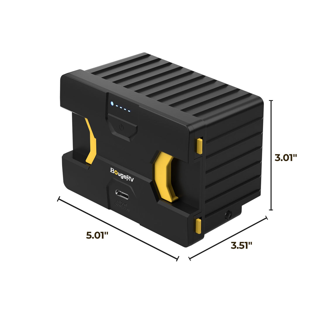 BougeRV Batterie amovible 173 Wh pour glacière Rocky/CRD2/CRH