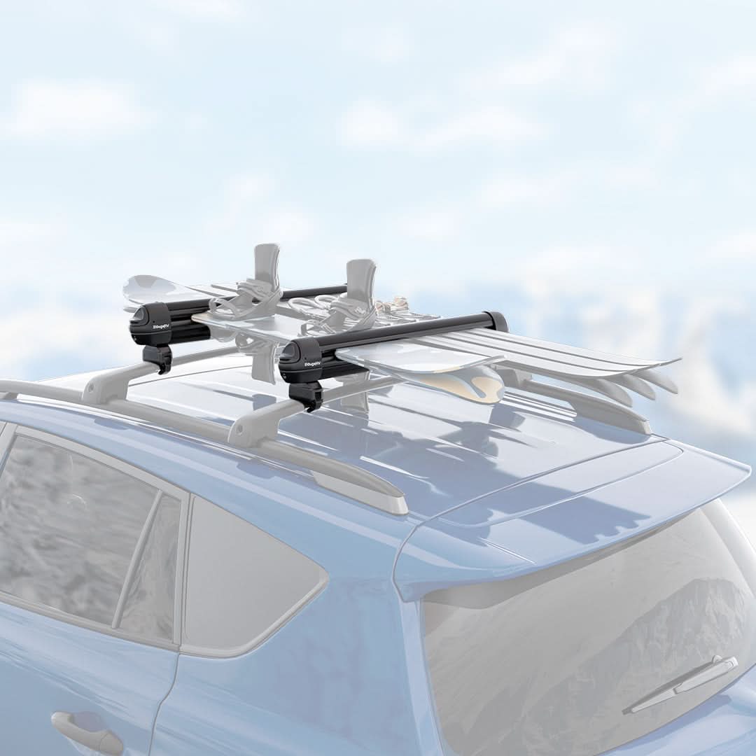 BougeRV Supports à skis et snowboards verrouillables, extension avec fonction coulissante