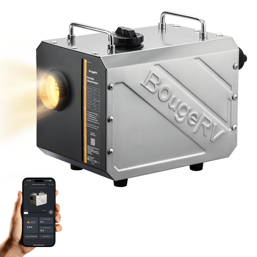 BougeRV 5 kW Chauffage extérieur portable au diesel