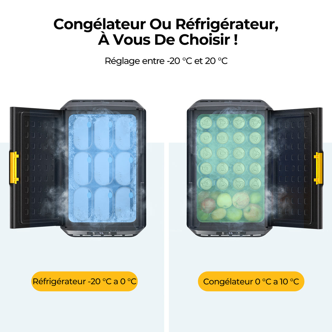 BougeRV CRS 40L Glaceuse à compresseur