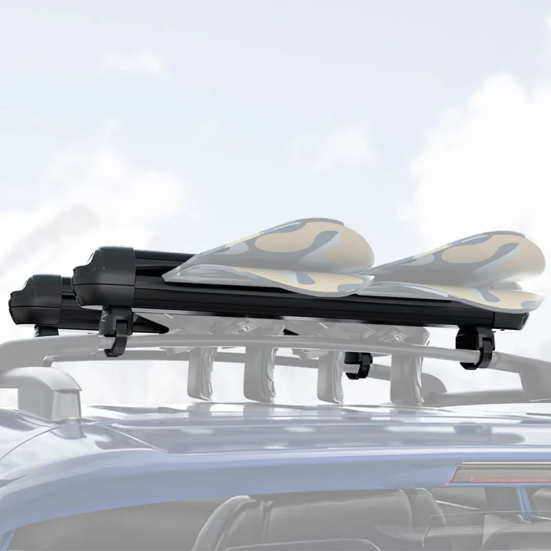BougeRV Supports à skis et snowboards verrouillables, extension avec fonction coulissante