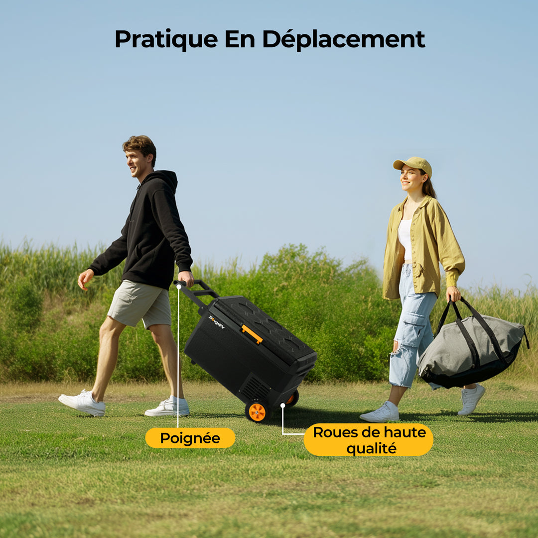 BougeRV CRS 40L glacière portable pour voiture