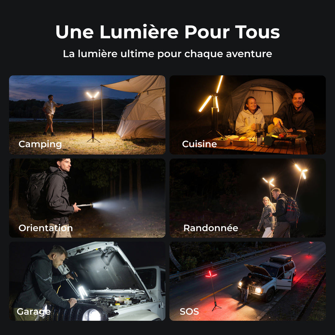 BougeRV Nouvelle T1 lampe de camping