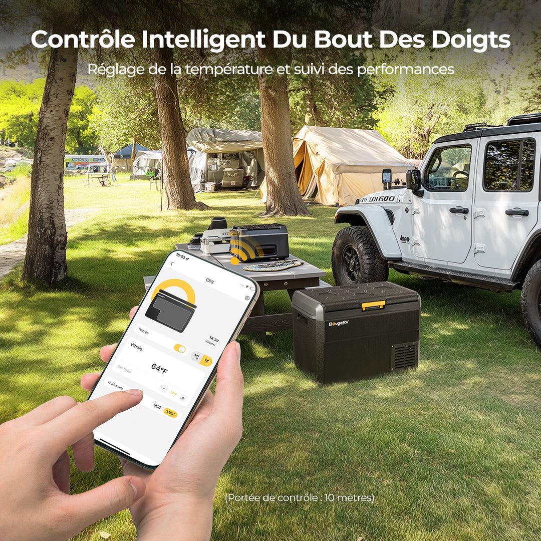 BougeRV CRS 40L Glaceuse à compresseur