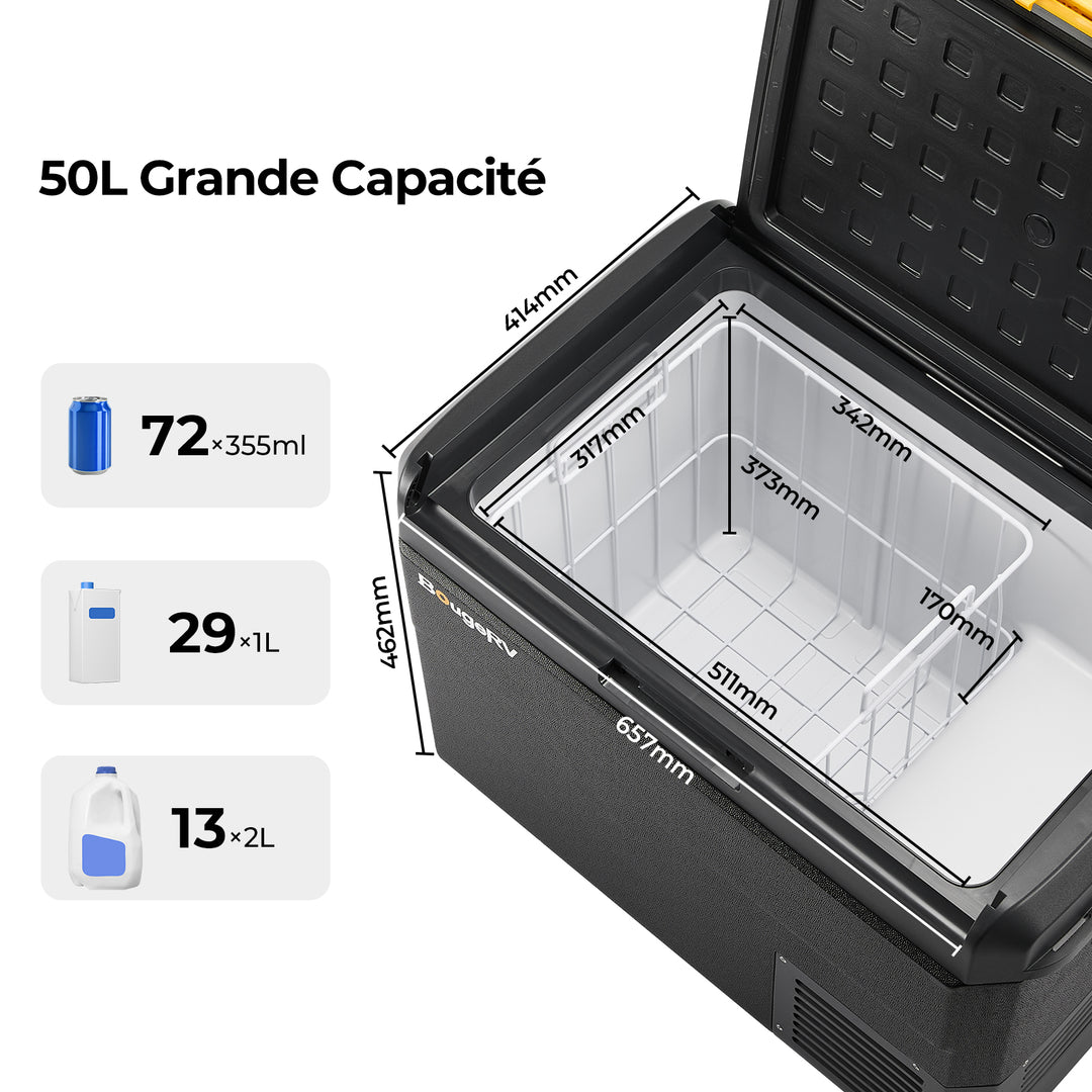 BougeRV CRS 50 L Kompressor Kühlbox