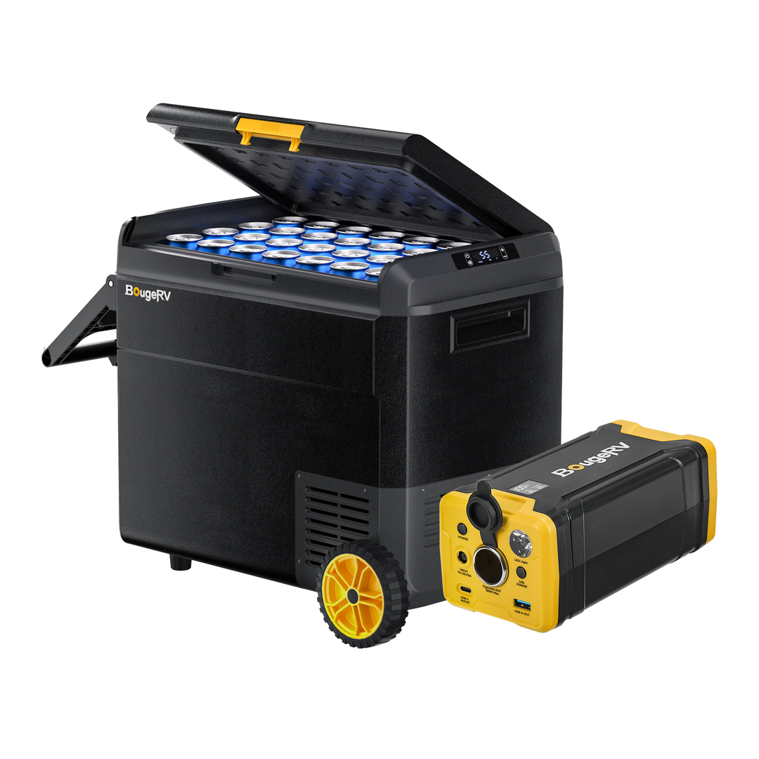 BougeRV CRS 60L tragbarer Auto Kühlbox