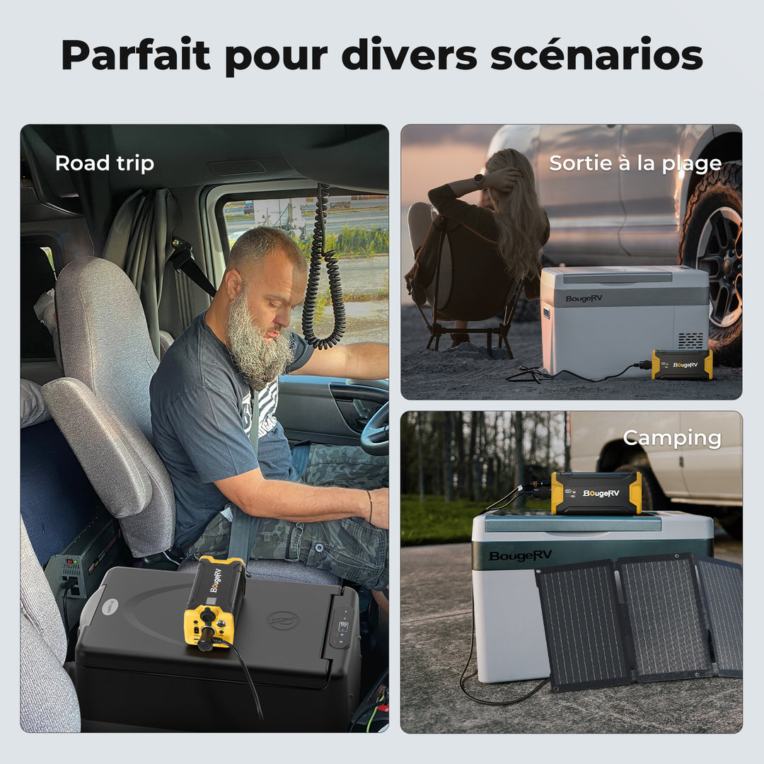 BougeRV 266 Wh Station d'alimentation portable