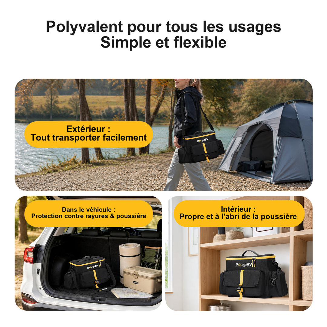 BougeRV Sac de rangement pour chauffe-eau portable
