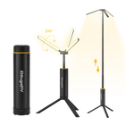 BougeRV Nouvelle T1 lampe de camping télescopique portable