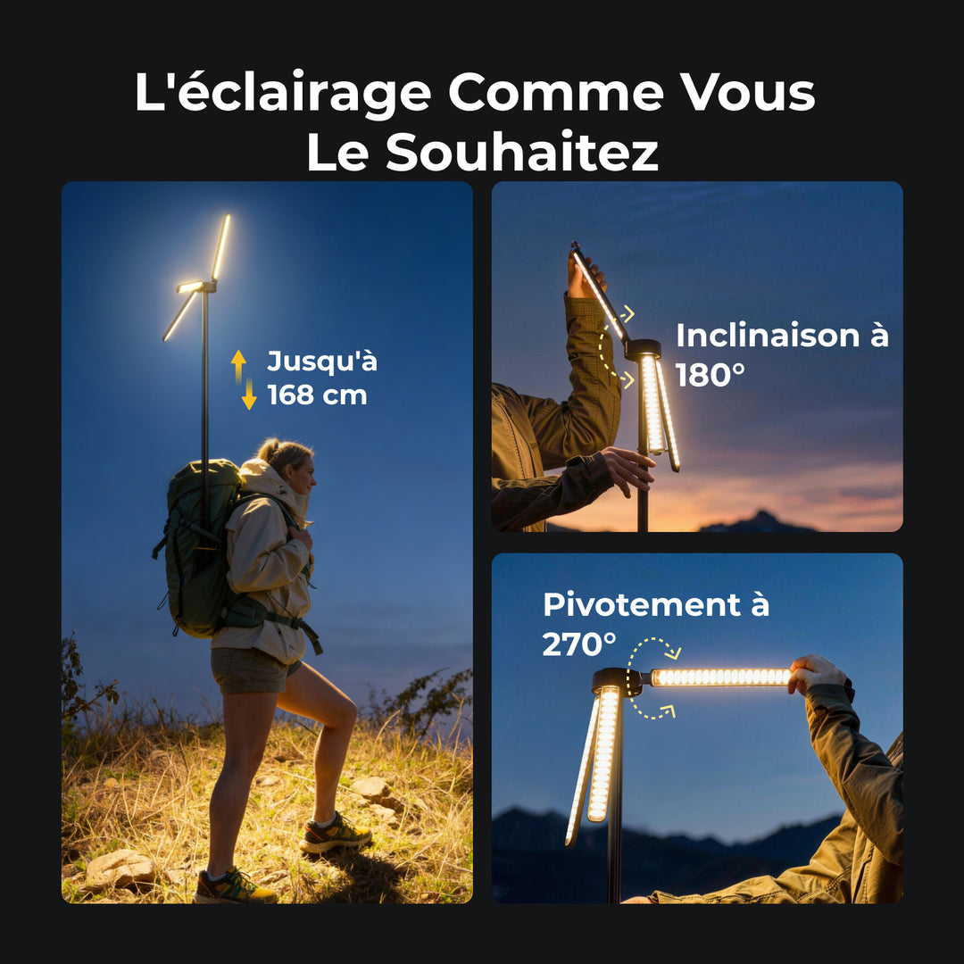BougeRV Nouvelle T1 lampe de camping