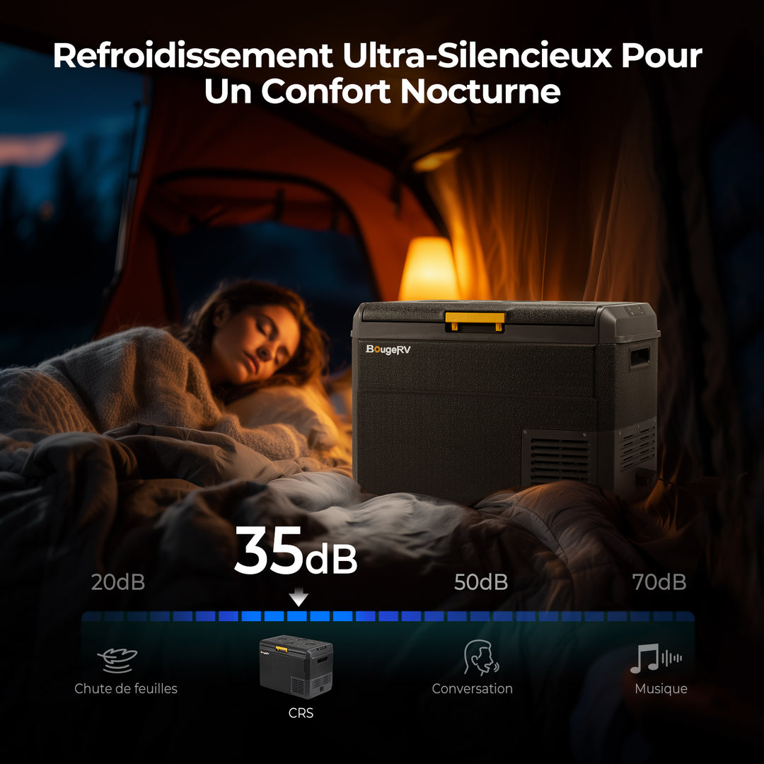 BougeRV CRS 40L Glaceuse à compresseur