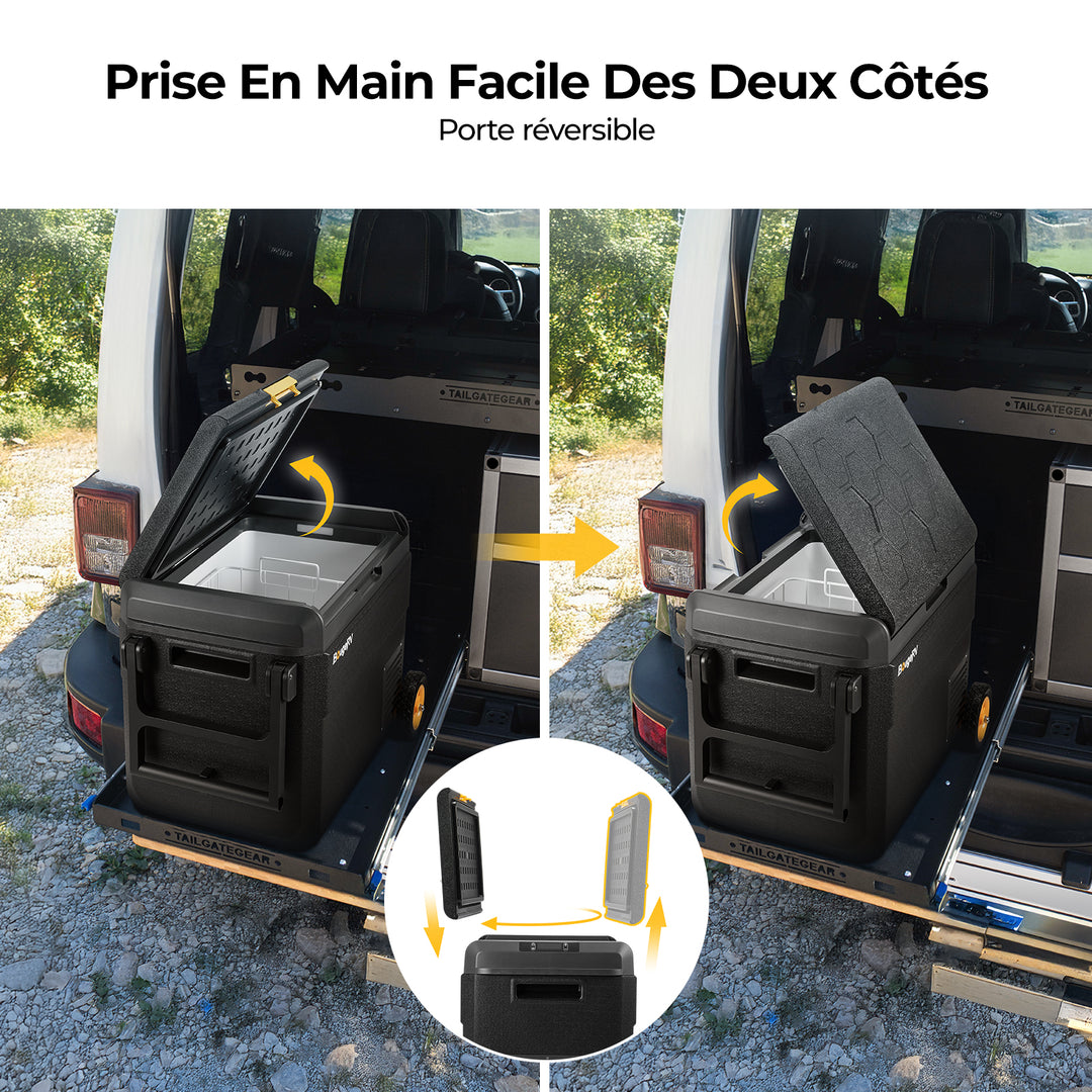 BougeRV CRS 50L glacière portable pour voiture