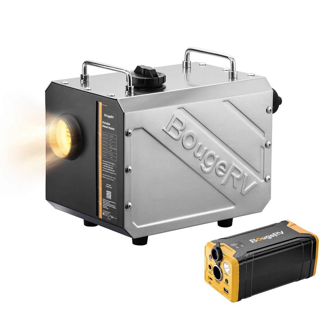 BougeRV 5 kW Chauffage extérieur portable au diesel