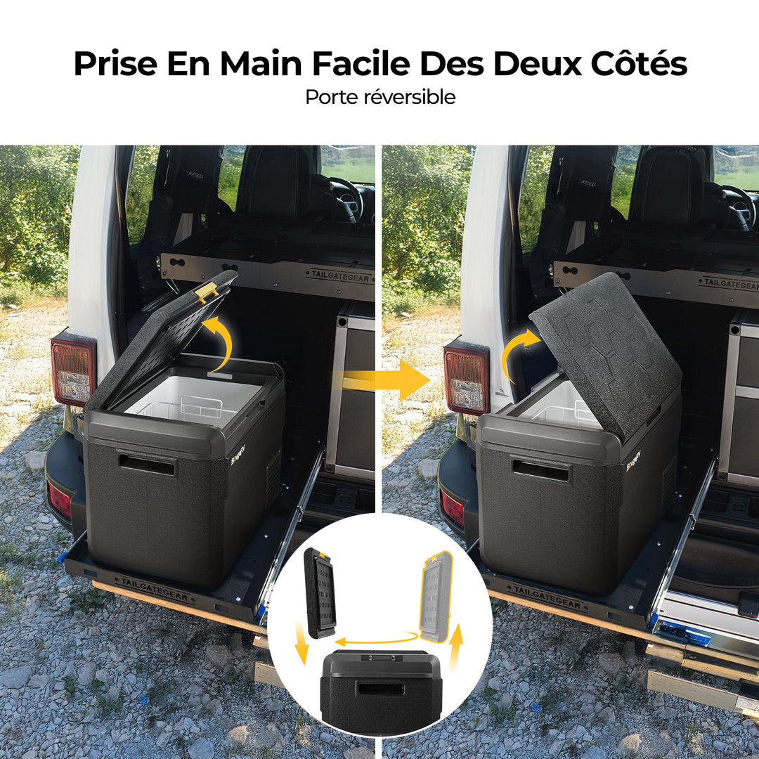BougeRV CRS 40L Glaceuse à compresseur