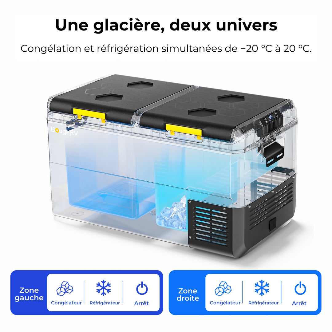 BougeRV CRS 75 L Glaceuse à compresseur