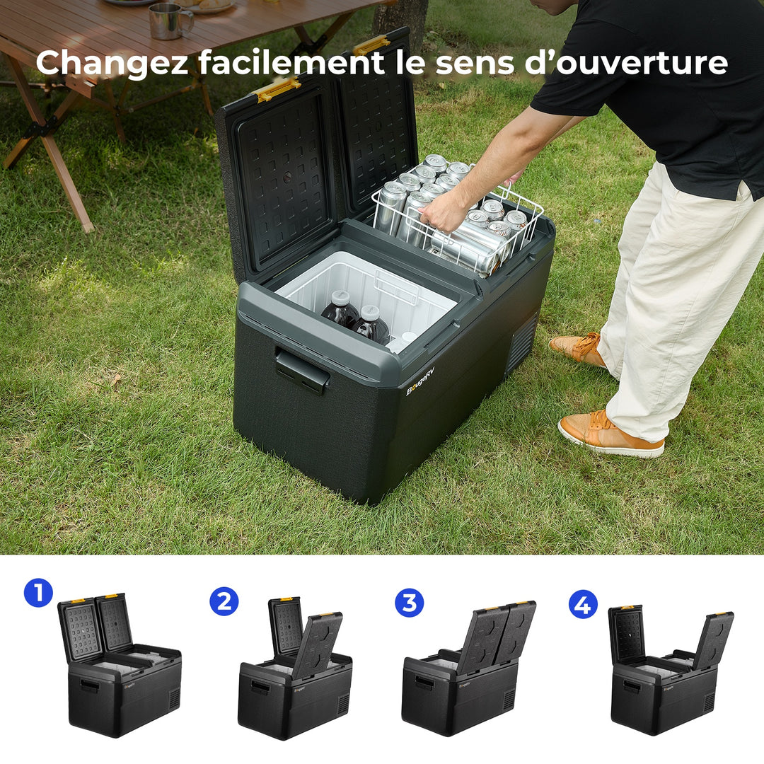 BougeRV CRS 75 L Glaceuse à compresseur