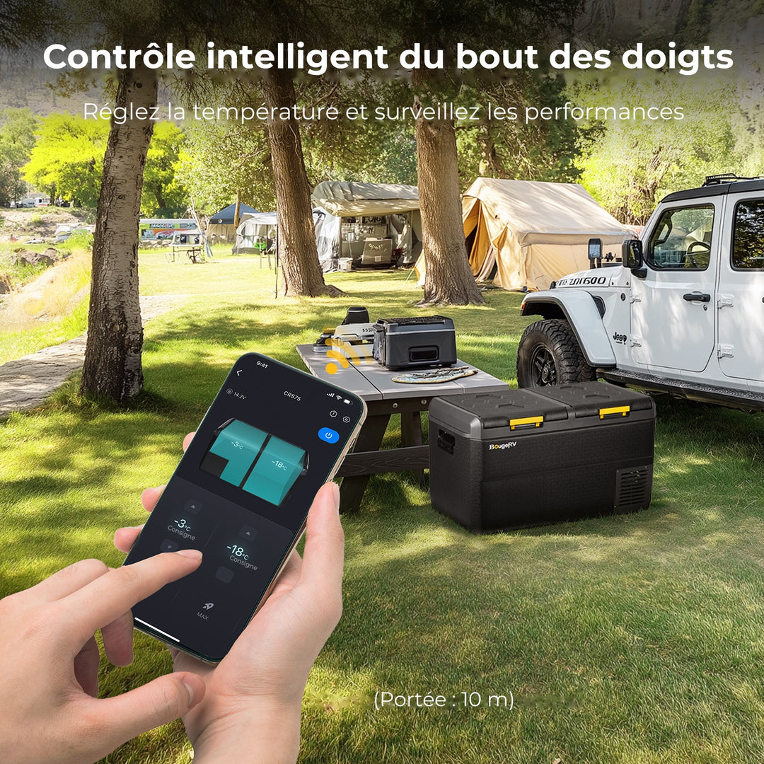 BougeRV CRS 75 L Glaceuse à compresseur