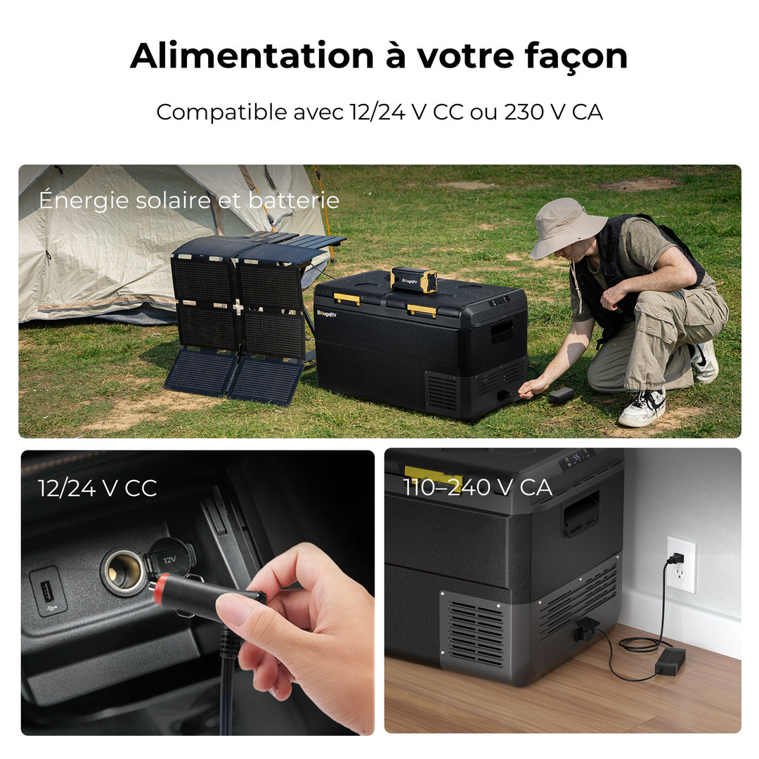 BougeRV CRS 75 L Glaceuse à compresseur