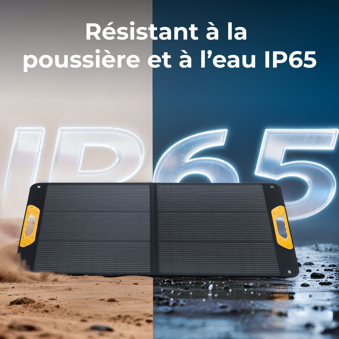 Nouveau panneau solaire portable de 100 W