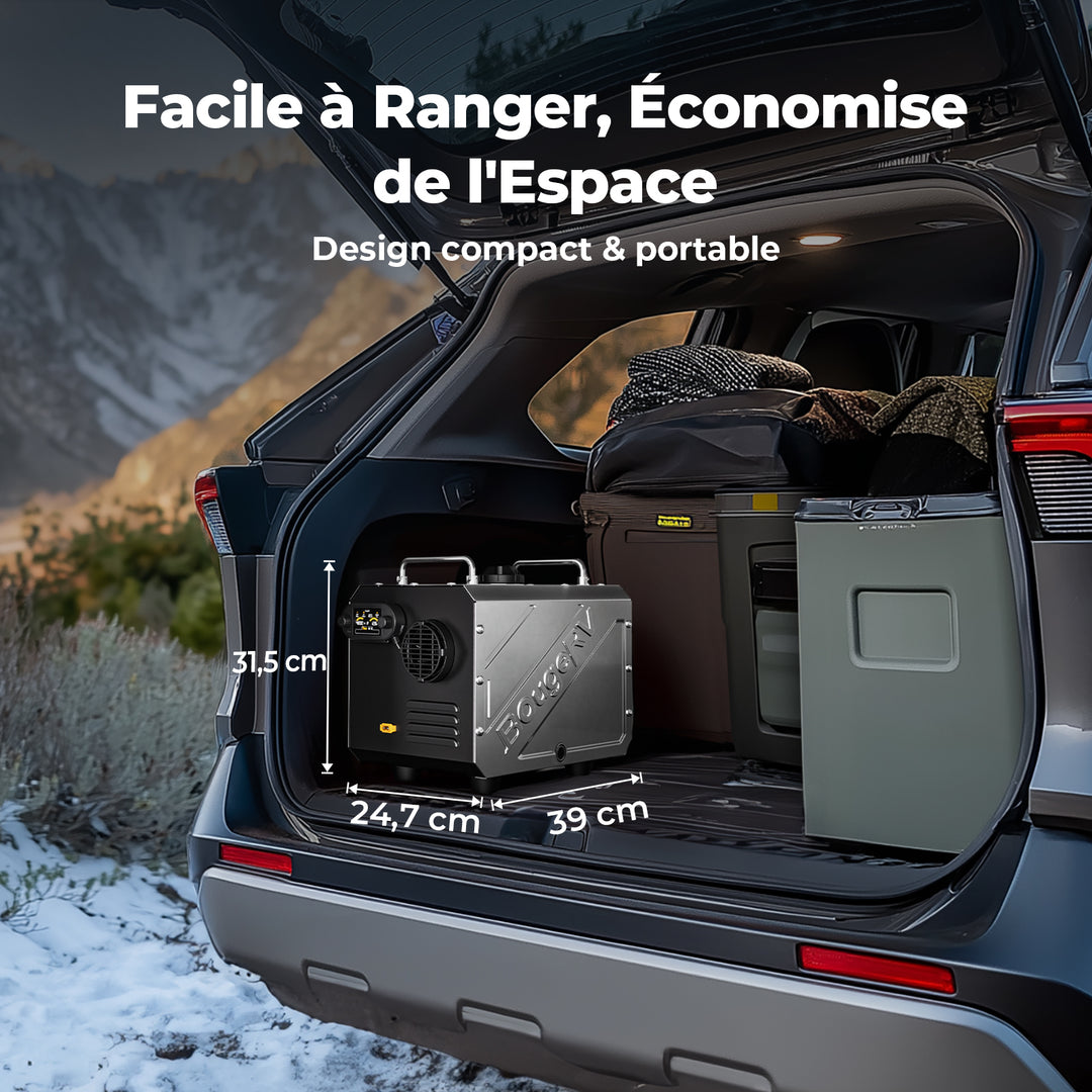 BougeRV 5 kW Chauffage extérieur portable au diesel