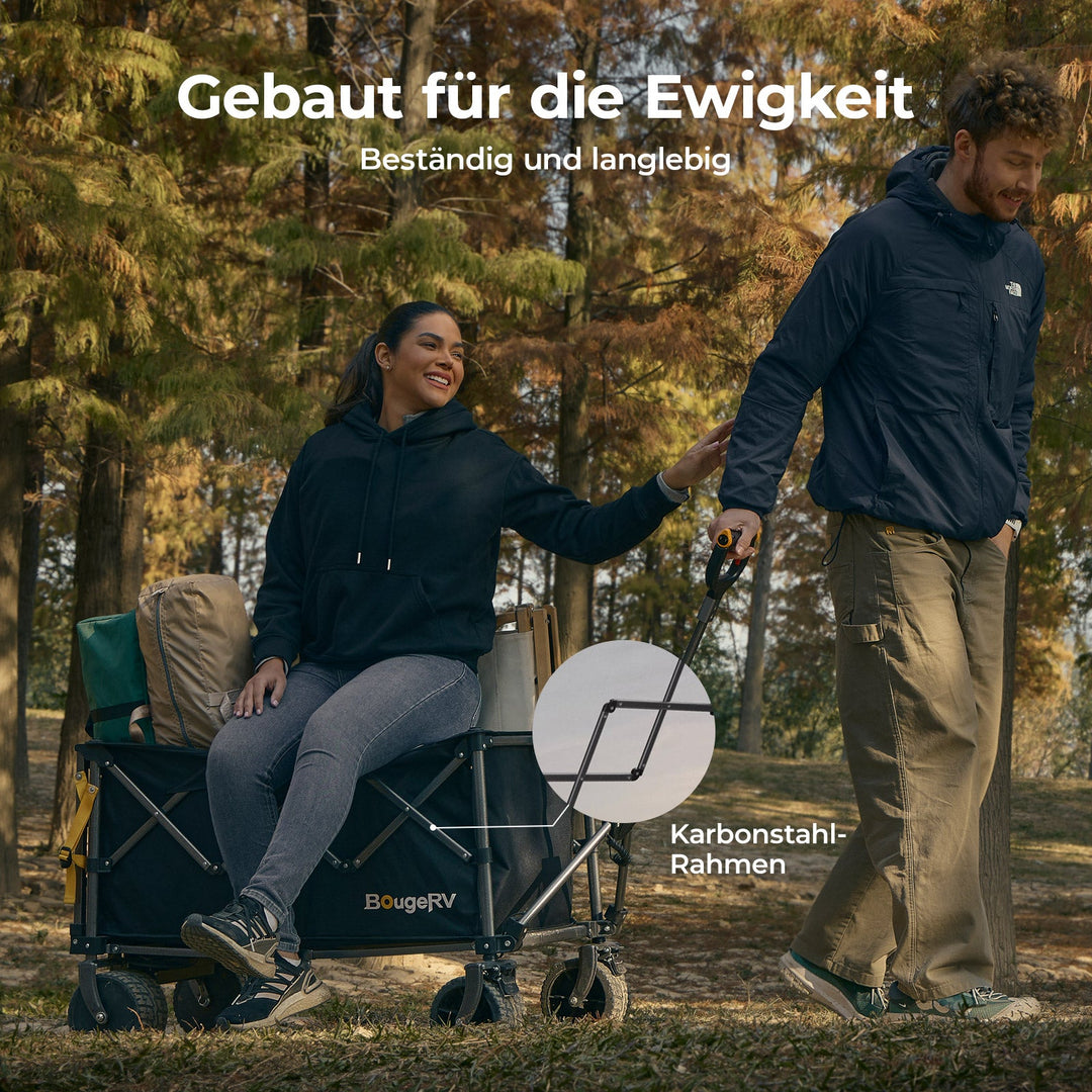 BougeRV chariot électrique pour le camping, chariot pliable