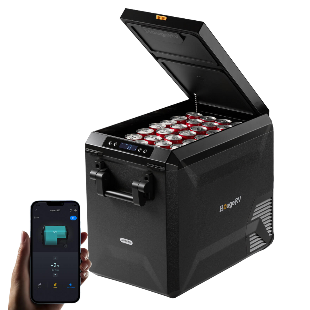 BougeRV Nouveau ASPEN 47 L réfrigérateur portable 12 V