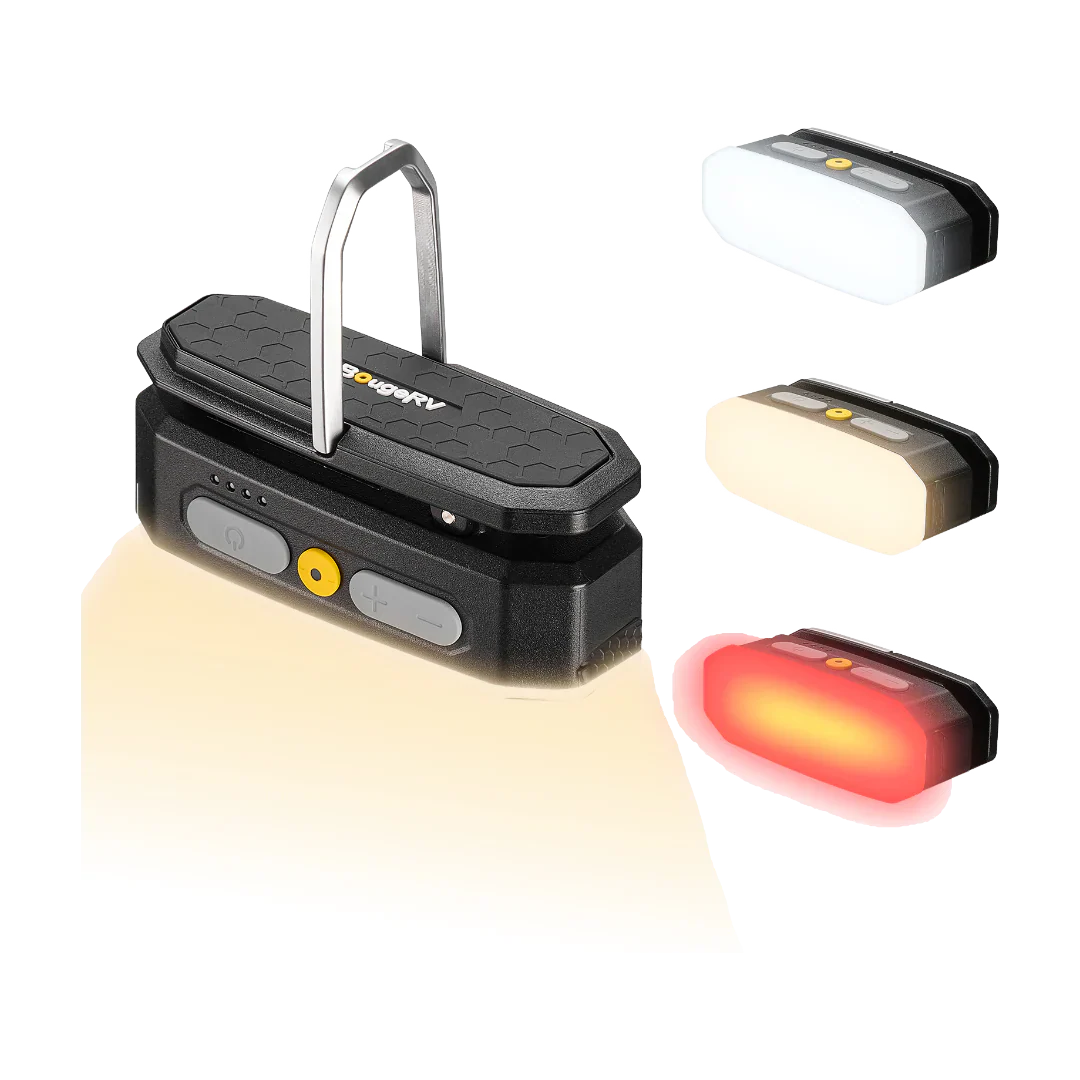 BougeRV Lampe de camping mobile, lampe de camping étanche pour tente, urgences, extérieur