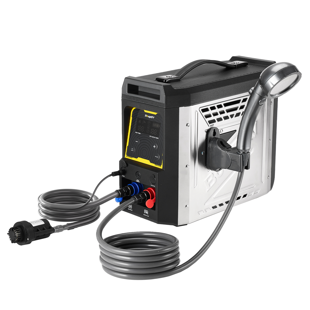 Nouveau chauffe-eau de camping portable au propane