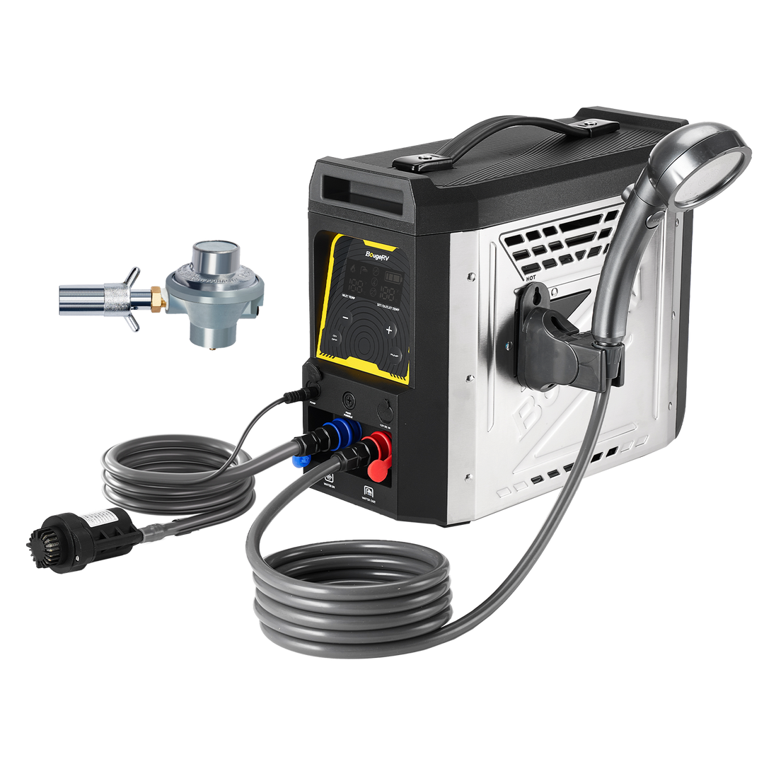Nouveau chauffe-eau de camping portable au propane