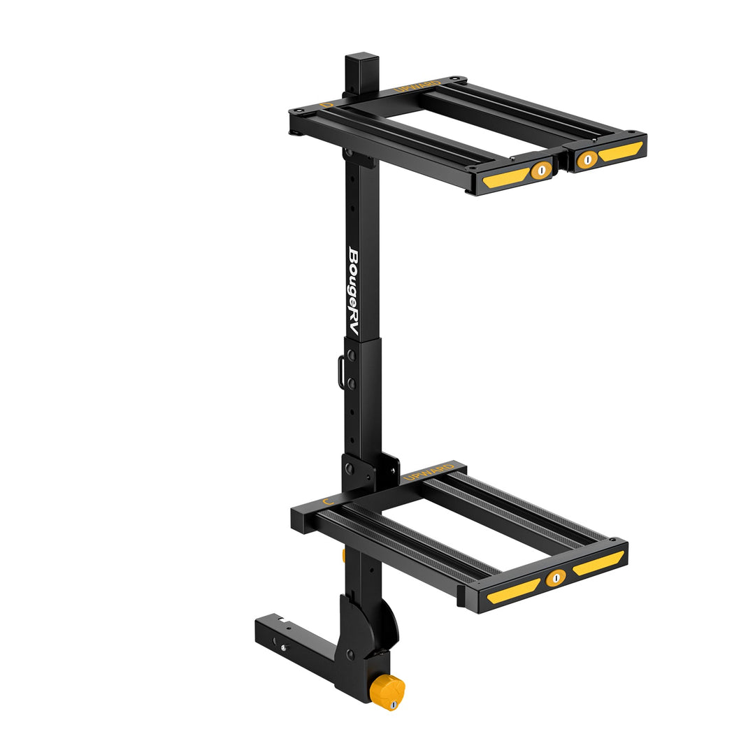 BougeRV Support de ski et de snowboard pour attelage avec protection antivol