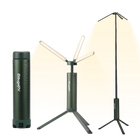 BougeRV Nouveau T1 Lampe de Camping Télescopique Portable (Vert)